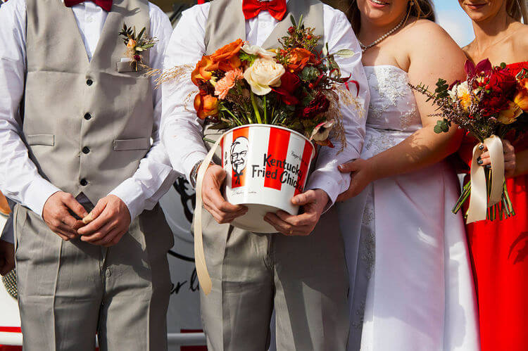 KFC Wedding in Australia
