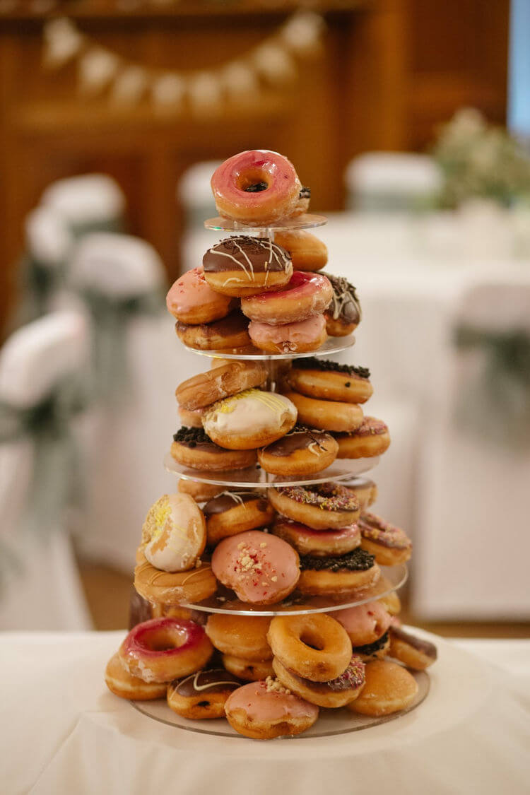 Krispy Kreme Donut Wedding Cake