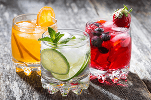 fruity wedding refreshments